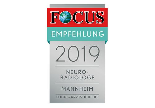 2019 erneut Focus Empfehlungen der Ärzte des RadiologieZentrums
